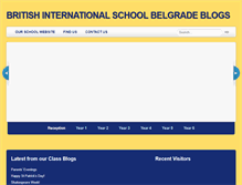 Tablet Screenshot of bisbelgradeblogs.net